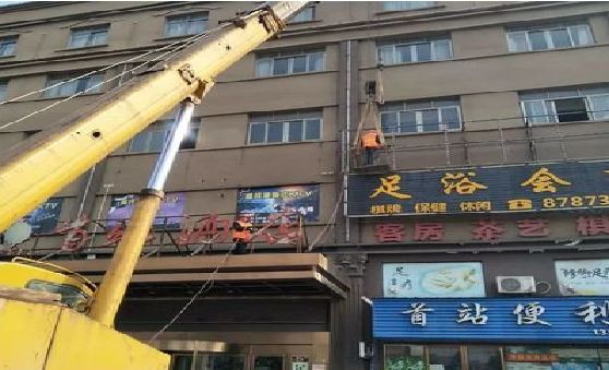 蒲江安装较高的门店招牌有什么好的方法？